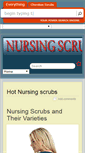 Mobile Screenshot of hotnursingscrubs.com
